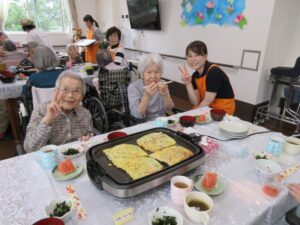 ふわふわ！もちもち！お好み焼き