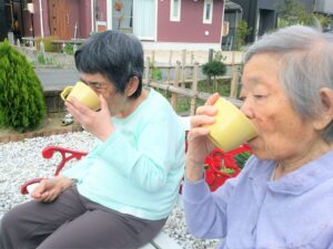 ～お庭でお茶会🍵～