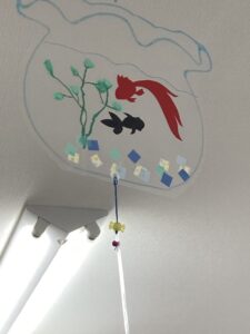 壱番館　金魚鉢作りイベント(*^^*)