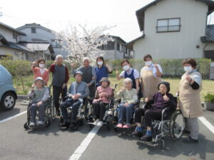 🌸　花見見学　３日目♿