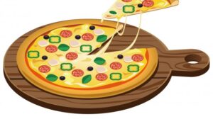 今日のおやつはPizza