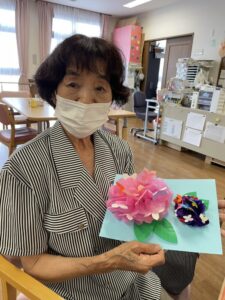 紫陽花作り🌸