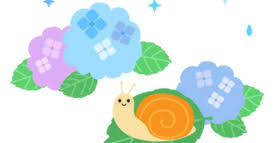 梅雨前に🐌