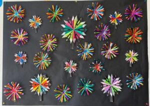 ８月壁画🎇🎆🌻