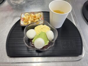 ミニぜんざいパフェ🍨&誕生日お祝い💝